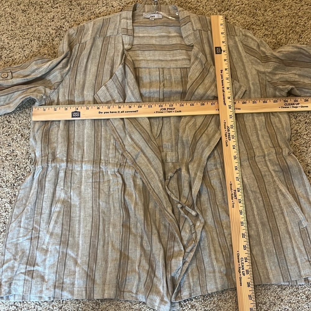 Fate women’s linen, lightweight jacket, size Large - Picture 9 of 9